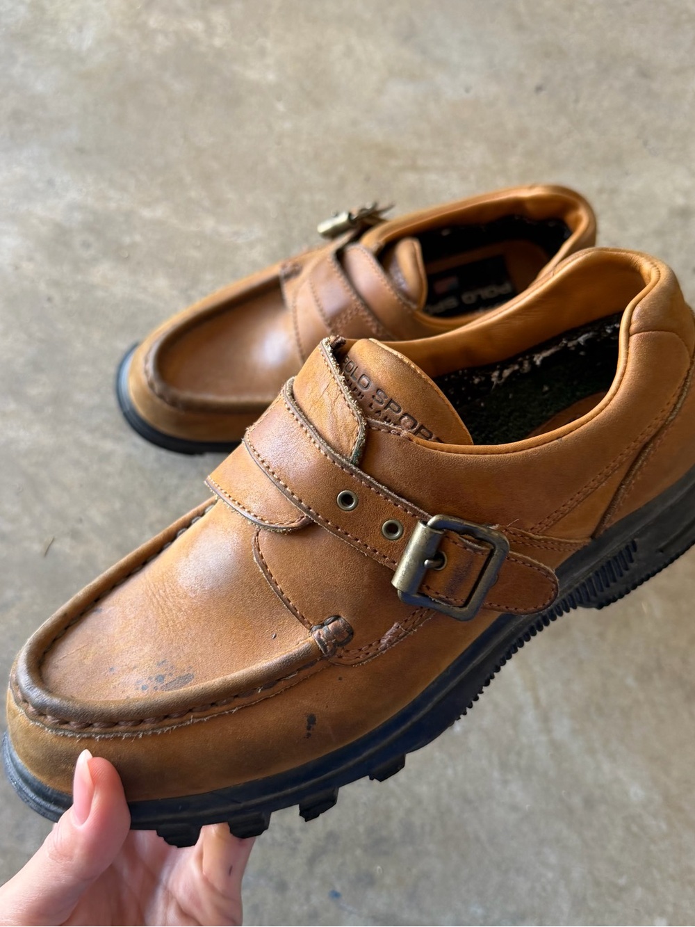 polo sport loafers